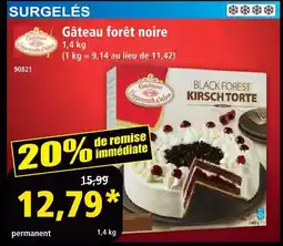 Norma Coppenrath & wiese gâteau forêt noire offre