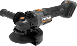 Brico Dépôt Titan meuleuse d'angle 18v 125 mm nue offre