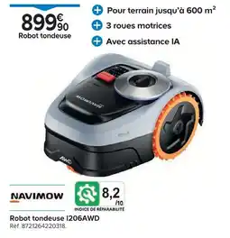 Castorama Navimow robot tondeuse i206awd offre