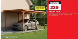 Brico Dépôt Dim - carport 3x6 mg offre