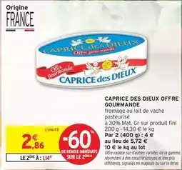 Intermarché Purina - caprice des dieux offre gourmande offre