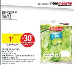Intermarché Signal - coeur de laitue saint eloi offre