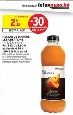 Intermarché Express Signal - nectar de mangue les creations offre