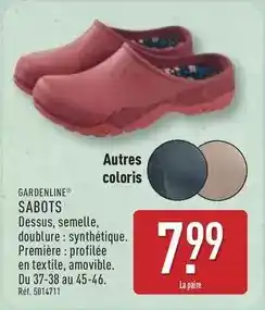 ALDI Gardenline - autres coloris offre