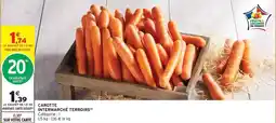 Intermarché Express Carotte interdarche terroirs offre