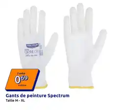 Action SPECTRUM Gants de peinture offre