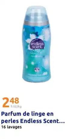 Action ENDLESS SCENT Parfum de linge en perles offre