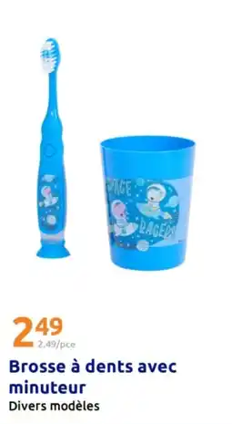 Action Brosse à dents avec minuteur offre