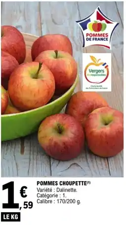 E.Leclerc Pommes choupette offre