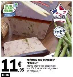 E.Leclerc Crémeux aux asperges prunier offre
