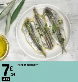 E.Leclerc Filet de sardine offre