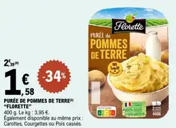 E.Leclerc Purée de pommes de terre florette offre