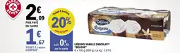 E.Leclerc Liégeois vanille chocolat délisse offre