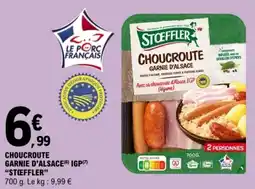 E.Leclerc Choucroute garnie d'alsace igp stœeffler offre