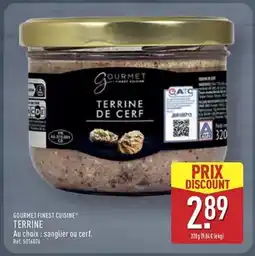 ALDI Gourmet finest cuisine offre