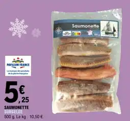 E.Leclerc Saumonette surgelée offre