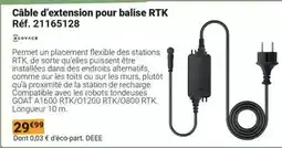 Gamm vert Câble d'extension pour balise rtk réf. 21165128 offre