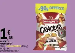 E.Leclerc Cracky's menguy's offre