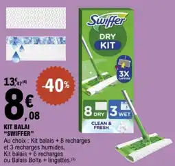 E.Leclerc Kit balai swiffer offre