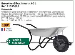 Gamm vert Hæmmerlin - brouette bibox smart90 l offre