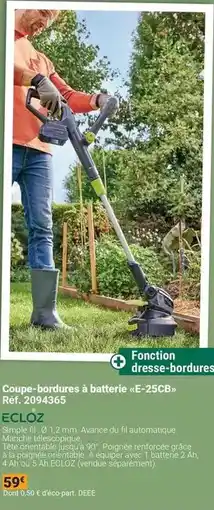 Gamm vert Ecloz - conction deless desk-bordures offre