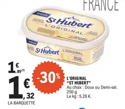 E.Leclerc St hubert - l'original offre
