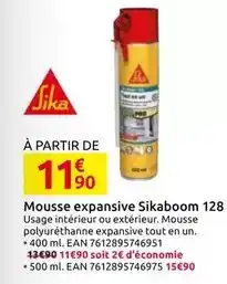 Mr Bricolage Mousse expansive 128 offre