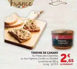 U Express Terrine de canard offre