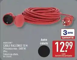 ALDI Cable rallonge 10 m offre