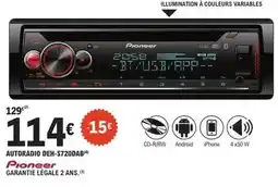 E.Leclerc L'Auto Pioneer - autoradio deh-st20dab offre