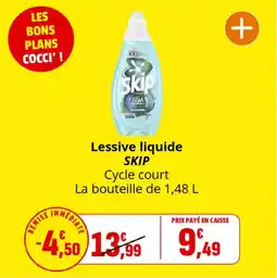 Coccimarket Lessive liquide skip offre