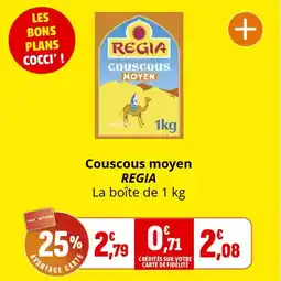 Coccimarket Couscous moyen regia offre