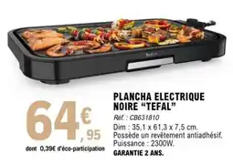 E.Leclerc PLANCHA ELECTRIQUE NOIRE “TEFAL” offre
