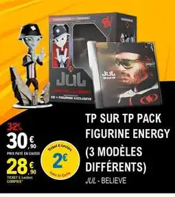 E.Leclerc TP SUR TP PACK FIGURINE ENERGY offre