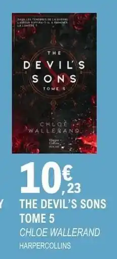 E.Leclerc THE DEVIL'S SONS Tome 5 offre