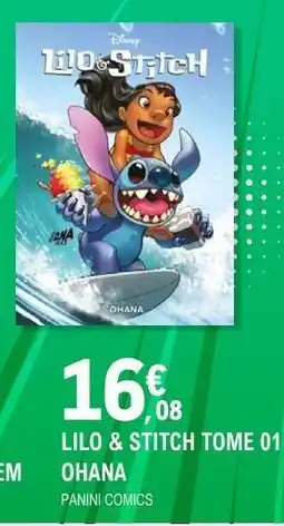 E.Leclerc LILO & STITCH TOME 01 offre