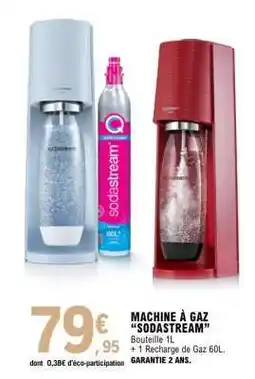 E.Leclerc MACHINE À GAZ “SODASTREAM” offre