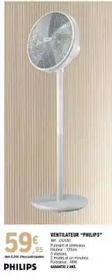 E.Leclerc VENTILATEUR PHILIPS offre