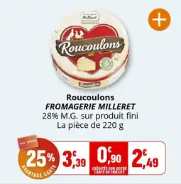 Coccimarket Roucoulons fromagerie milleret offre