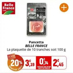 Coccimarket Pancetta belle france offre