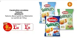 Coccimarket Cacahuètes enrobées twinuts bénénuts offre