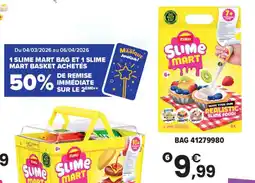 JouéClub Slime mart shopping bag offre
