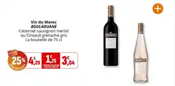 Coccimarket Vin du maroc boulaouane offre