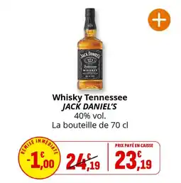 Coccimarket Whisky tennessee jack daniel's offre