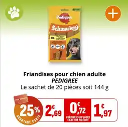 Coccimarket Friandises pour chien adulte pedigree offre