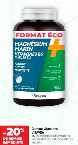 Carrefour maPara parapharmacie Gamme vitamines vitavea offre