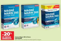 Carrefour maPara parapharmacie Gamme magne 360 et stress santarome offre
