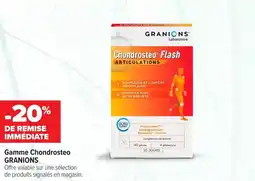 Carrefour maPara parapharmacie Gamme chondrosteo granions offre