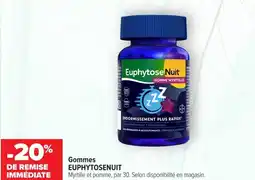 Carrefour maPara parapharmacie Gommes euphytosenuit offre