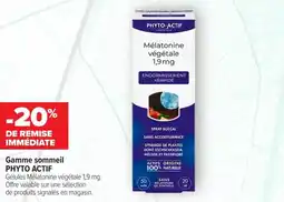 Carrefour maPara parapharmacie Gamme sommeil phyto actif offre